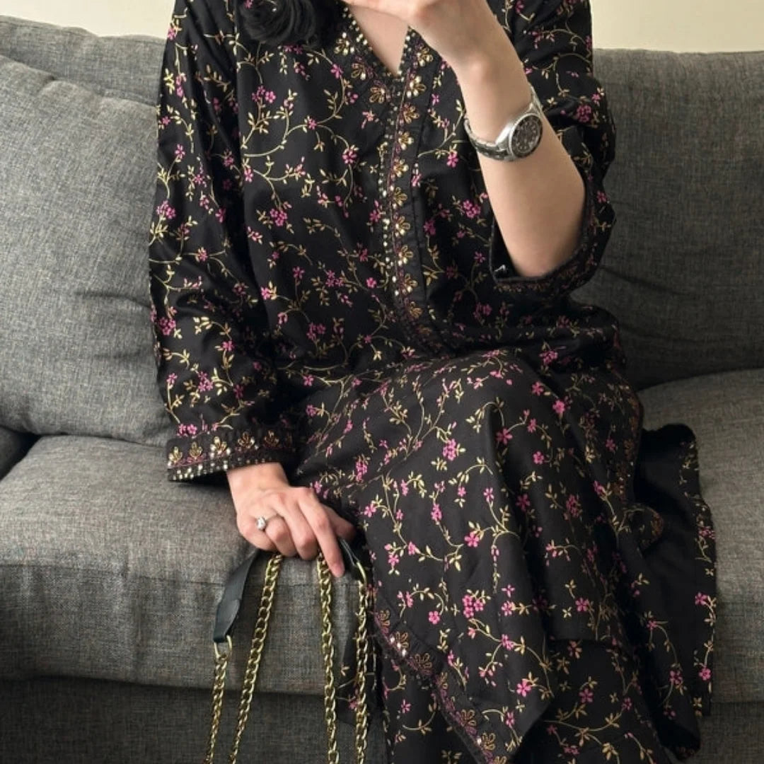 MIDNIGHT GOLD - 2PC PRINTED SET