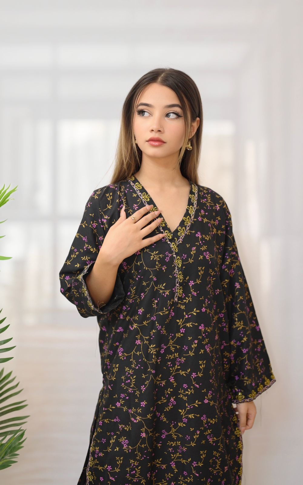 Winter MIDNIGHT GOLD - 2PC PRINTED SET