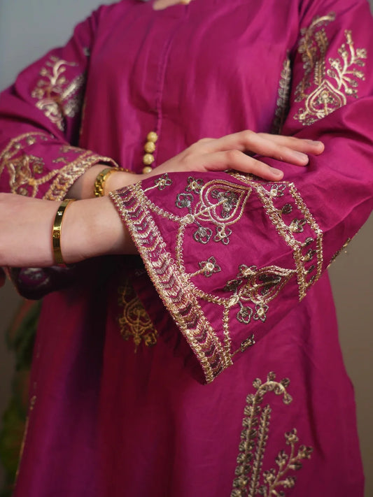 Amber Embroidered 3-Piece