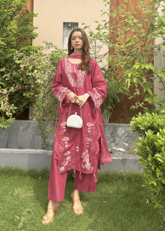 Azeen Embroidered - 3 Pieces