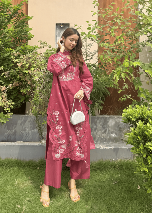 Azeen Embroidered - 3 Pieces
